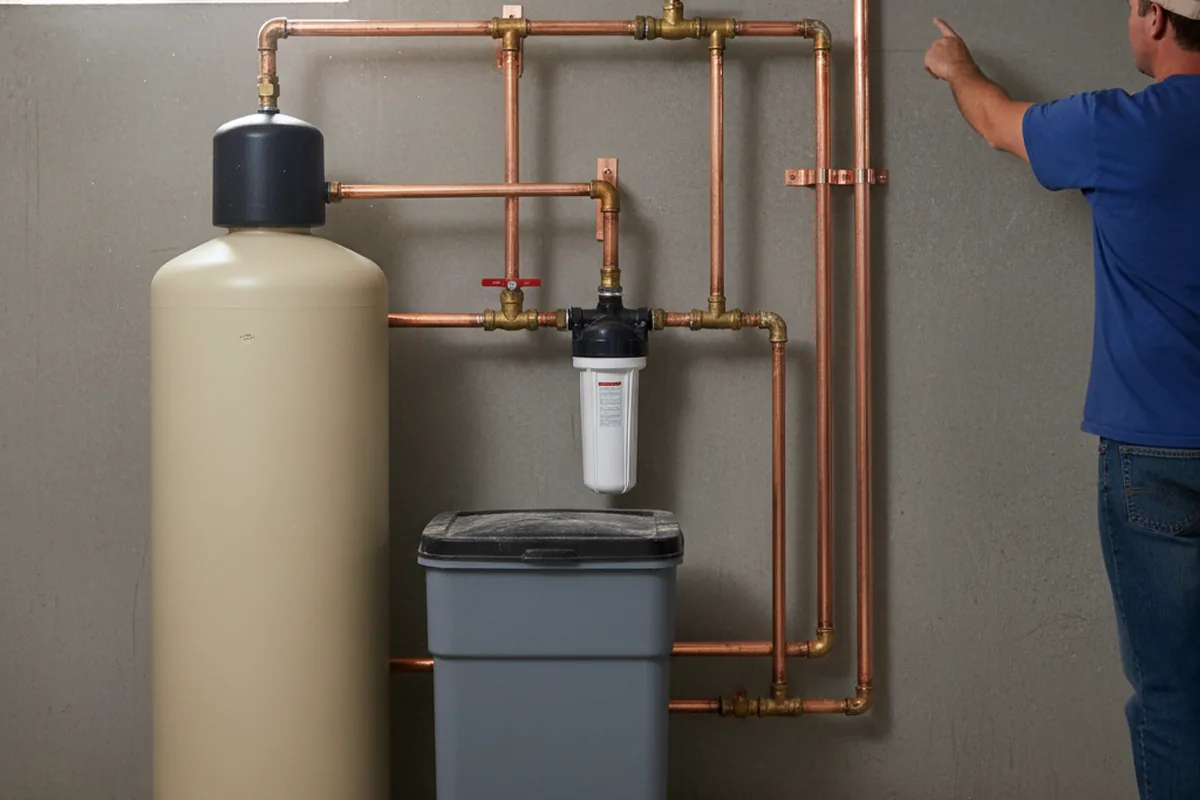 Whole-house water treatment system installed in Woods Hole